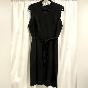 Alexia Admor Black Dress with Front Tie